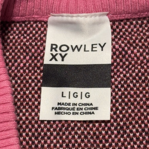 NWT Women's Roxy X Rowley Cozy Technical Sweater Wool Blend Large Burnt Henna - Picture 6 of 10